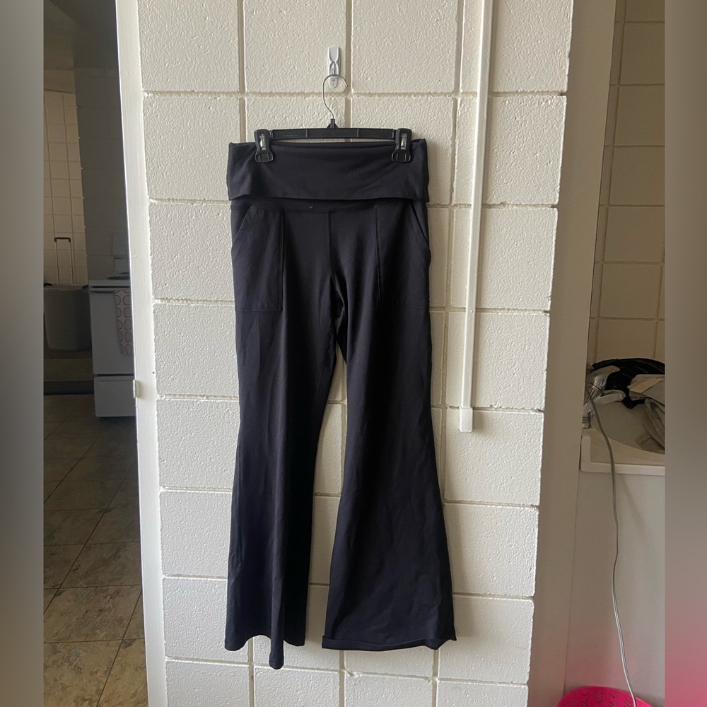 Offline by Aerie Fold-over Hugger Flare Leggings
